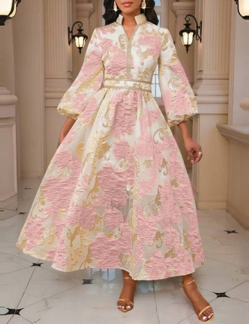 Rochie midi Shein, mix culori