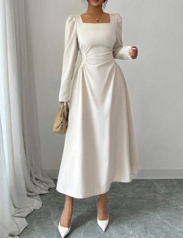 Rochie midi Shein, bej