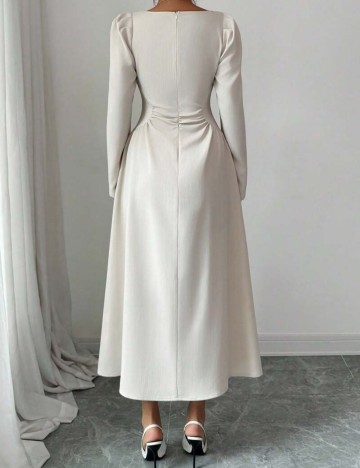 Rochie midi Shein, bej