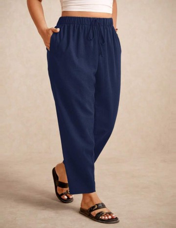 Pantaloni Shein, albastru