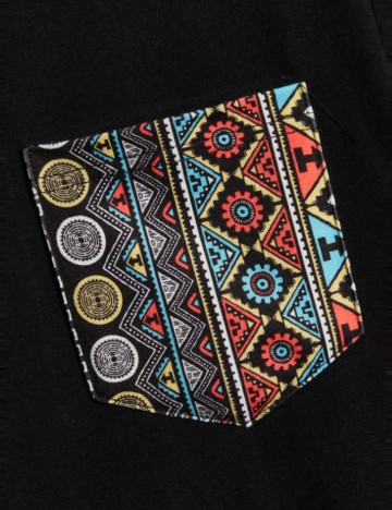 Tricou Shein MANFINITY, negru