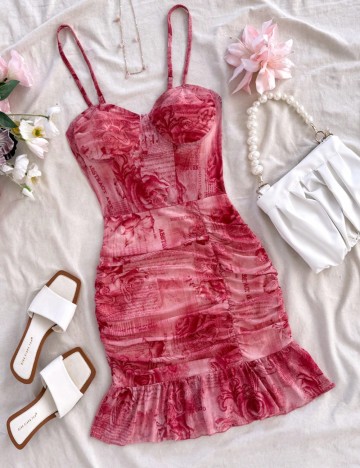 Rochie mini Shein, mix culori