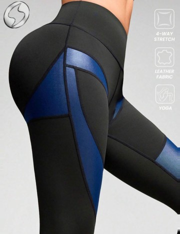 Colanți Sport Shein, negru