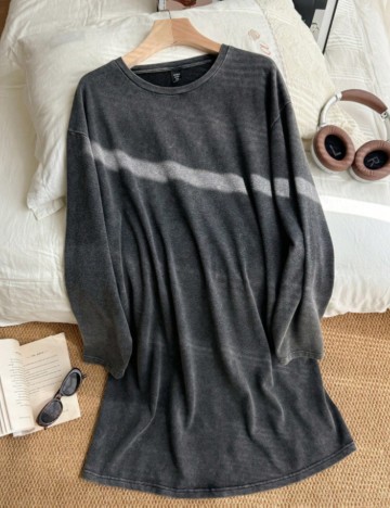 Rochie mini Shein Curve+, gri