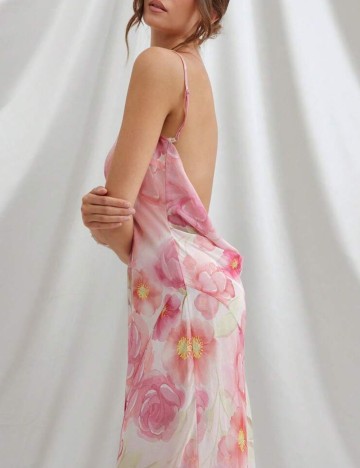 Rochie maxi Shein, mix culori