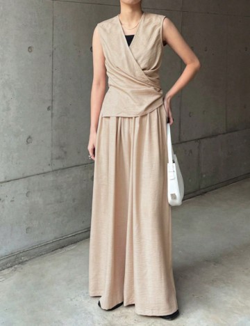 Compleu Shein FRIFUL, bej