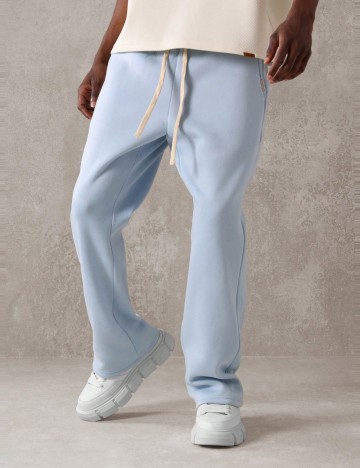 Pantaloni Shein SUMWON, albastru