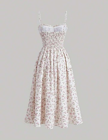 Rochie maxi Shein, mix culori