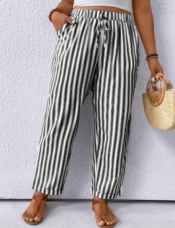 Pantaloni Shein Curve+, mix culori