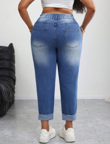 Jeans Shein, albastru