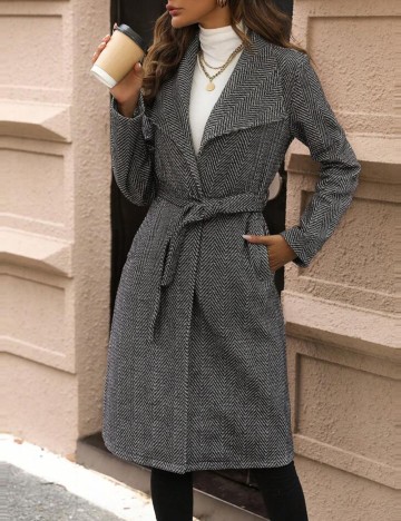 Palton Shein, mix culori