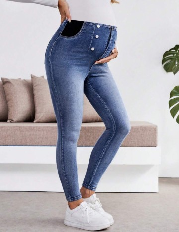 Jeans Shein, albastru