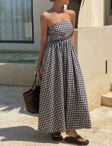 Rochie maxi Shein DAZY, mix culori