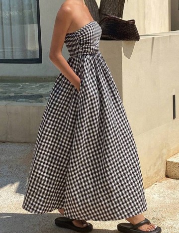 Rochie maxi Shein DAZY, mix culori