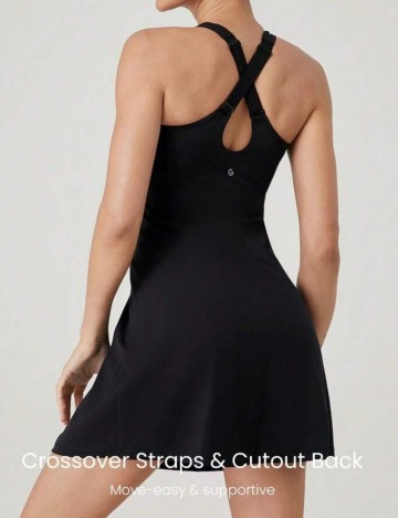 Rochie sport Shein GLOWMODE, negru