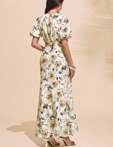 Rochie maxi Shein, mix culori