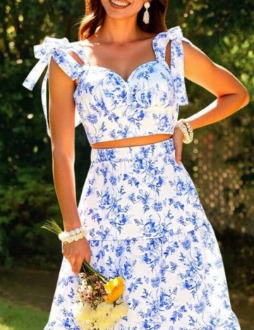 Top Shein, mix culori