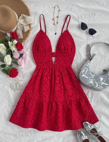 Rochie mini Shein, roșu