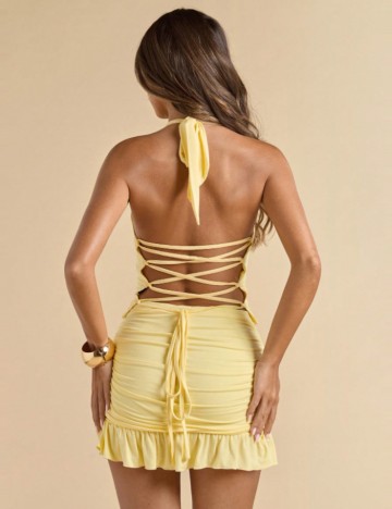 Compleu Shein, galben