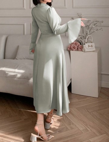 Rochie midi Shein DAZY, verde