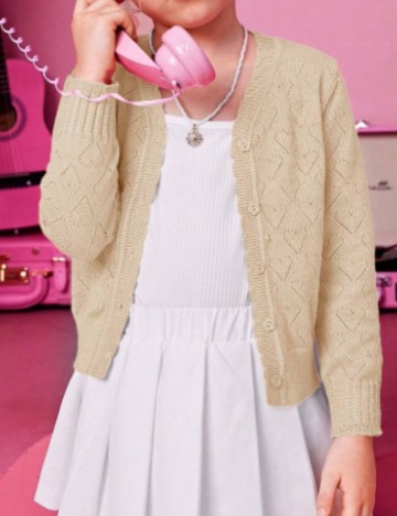 Cardigan Shein, bej