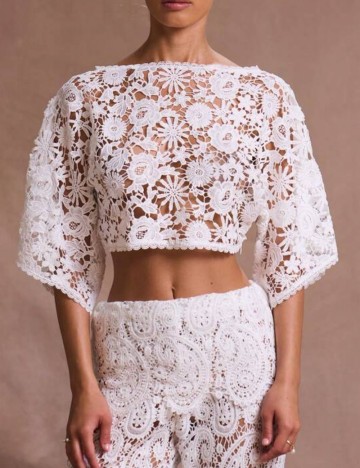 Top MUSERA by Shein, alb