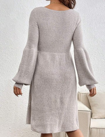 Rochie tricotată Shein, bej