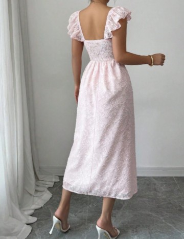 Rochie midi Shein, roz