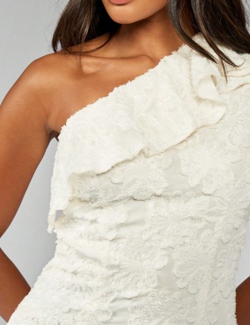 Rochie maxi Shein Missguided, alb