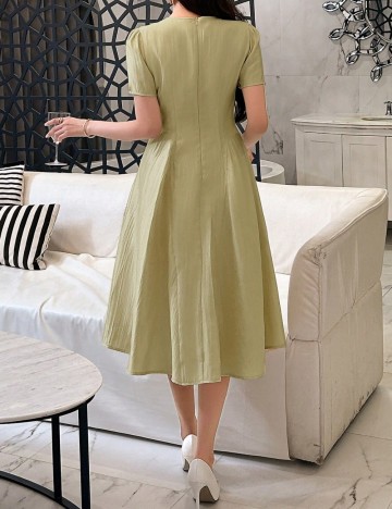 Rochie midi Shein, kaki