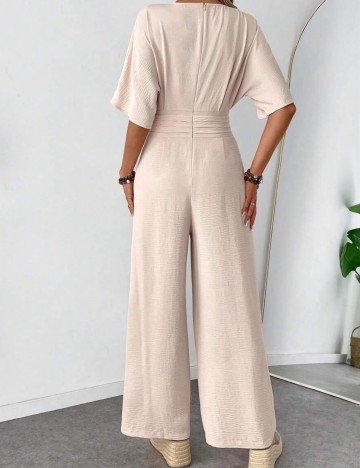 Salopetă lungă Shein, bej