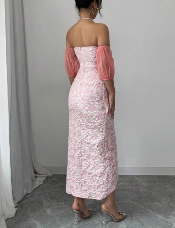 Rochie midi Shein, roz