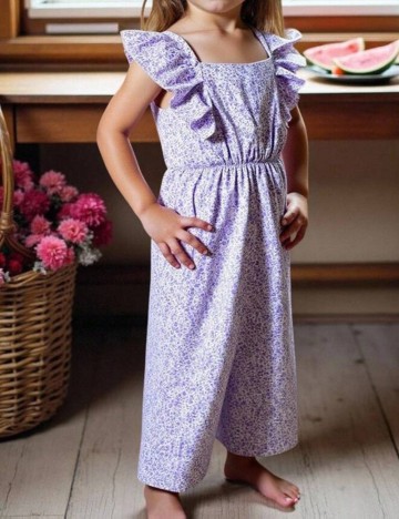 Salopetă lungă Shein, mix culori