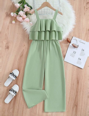 Salopetă Shein, verde