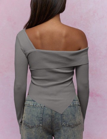 Bluză Shein Missguided, gri