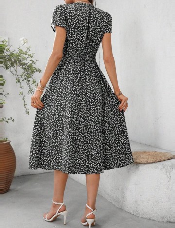 Rochie midi Shein, mix culori