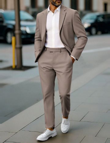 Costum Shein MANFINITY, maro