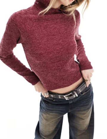 Hanorac ASOS, vișiniu