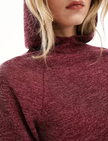 Hanorac ASOS, vișiniu