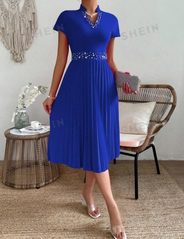 Rochie maxi Shein, albastru