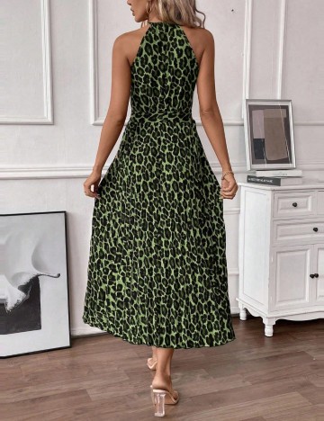 Rochie midi Shein, verde