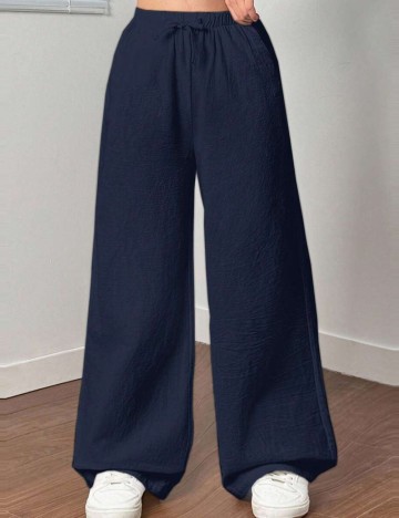 Pantaloni Shein, albastru