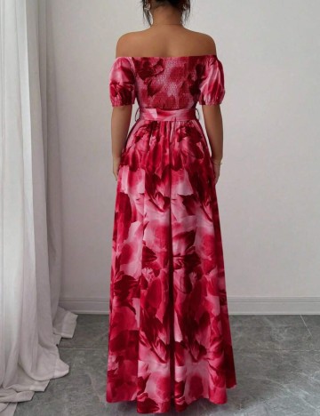 Rochie maxi Shein, mix culori