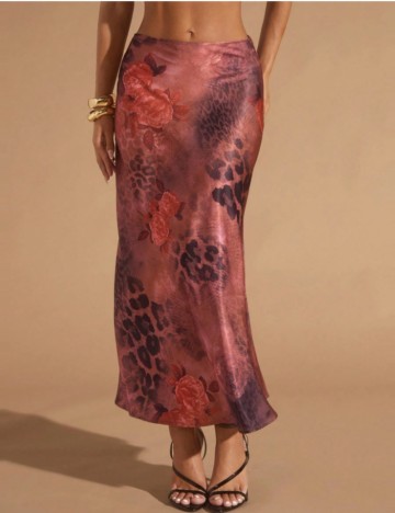 Fustă maxi Shein, mix culori