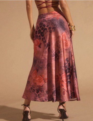 Fustă maxi Shein, mix culori