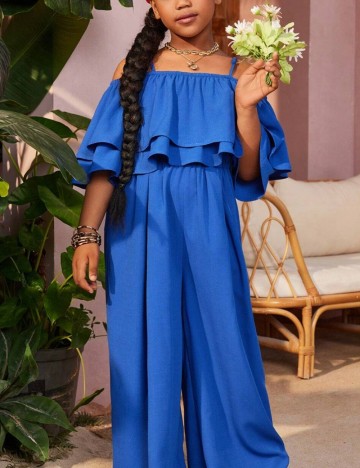 Salopetă Shein, albastru