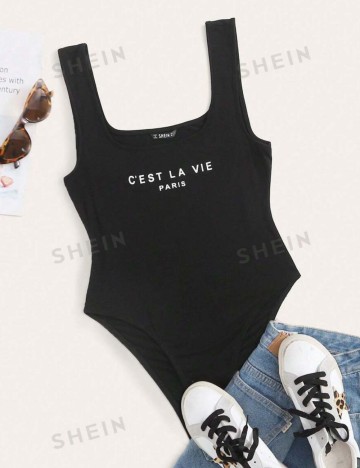 Body Shein, negru