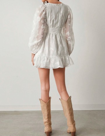 Rochie mini Shein, alb