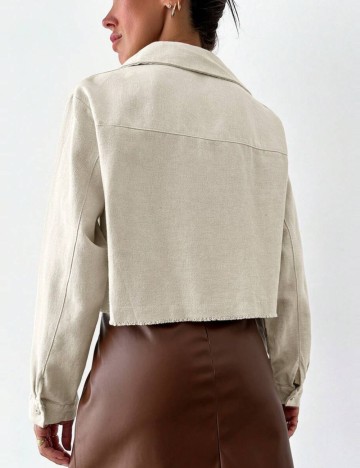 Cămașă Shein, bej