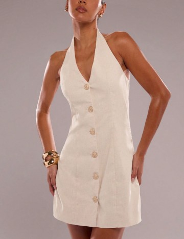 Rochie mini Shein, bej